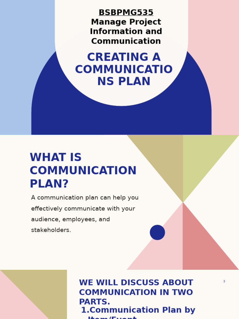 BSBPMG535 Creating A Communications Plan | PDF | Social Media | Popular ...