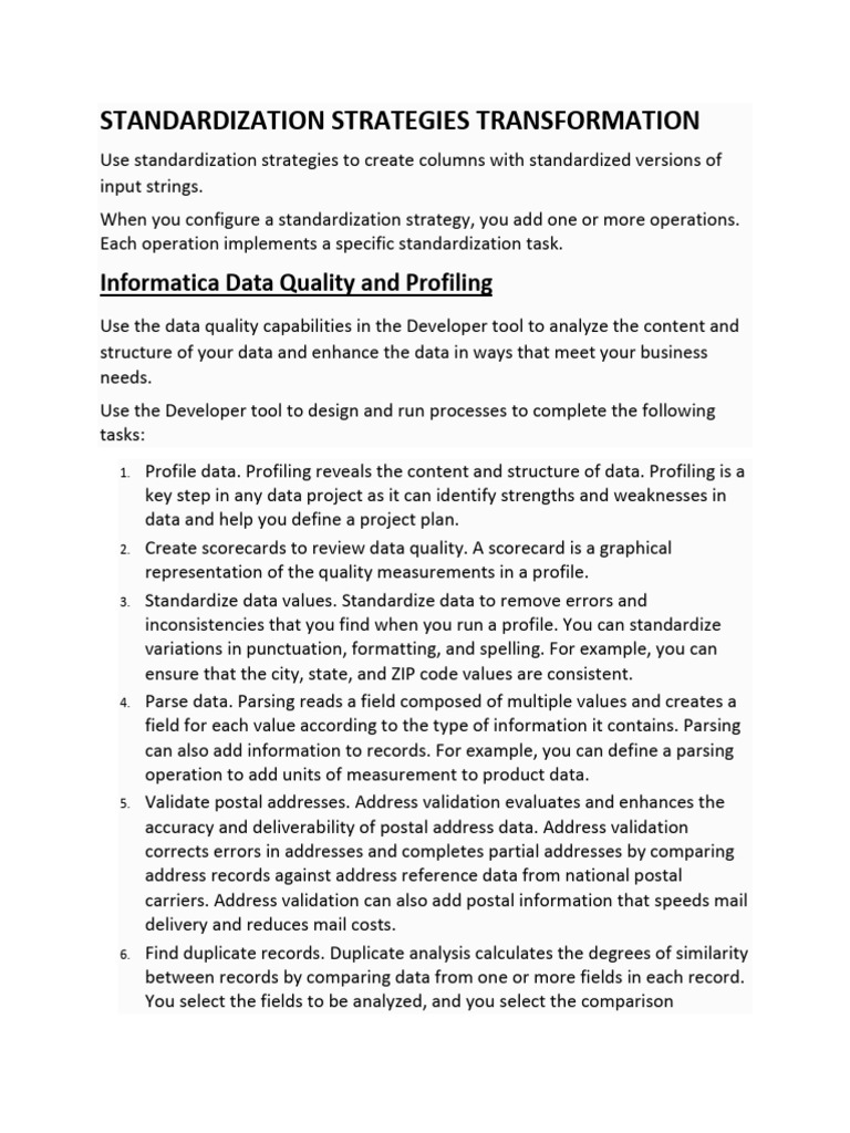 Standardizer Def PDF | PDF