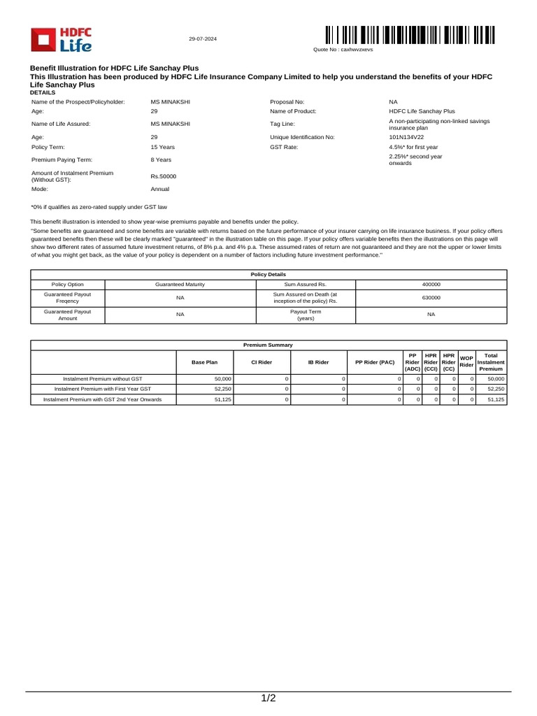 Illustration - 2024-07-29T133857.550 | PDF | Insurance | Life Insurance