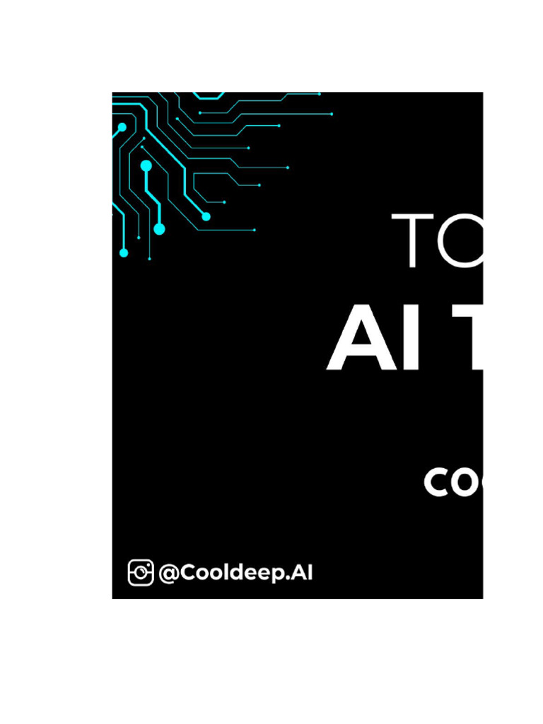 Top 300 ai tools pdf