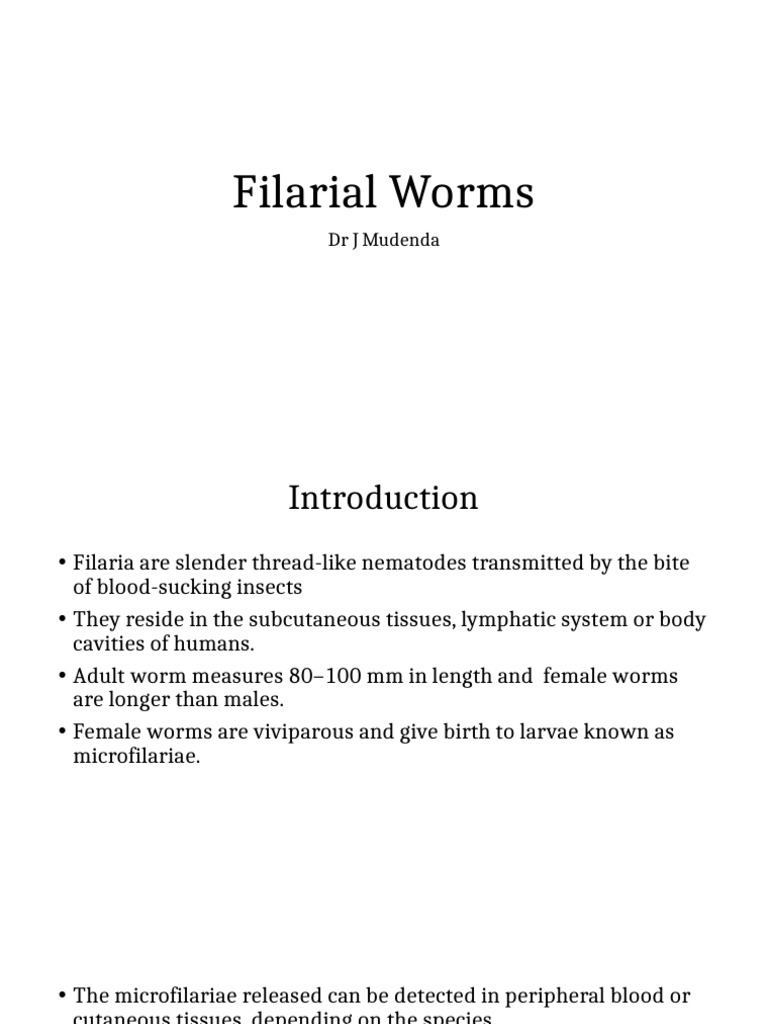 9.8 Lypmhatic Filarial | PDF