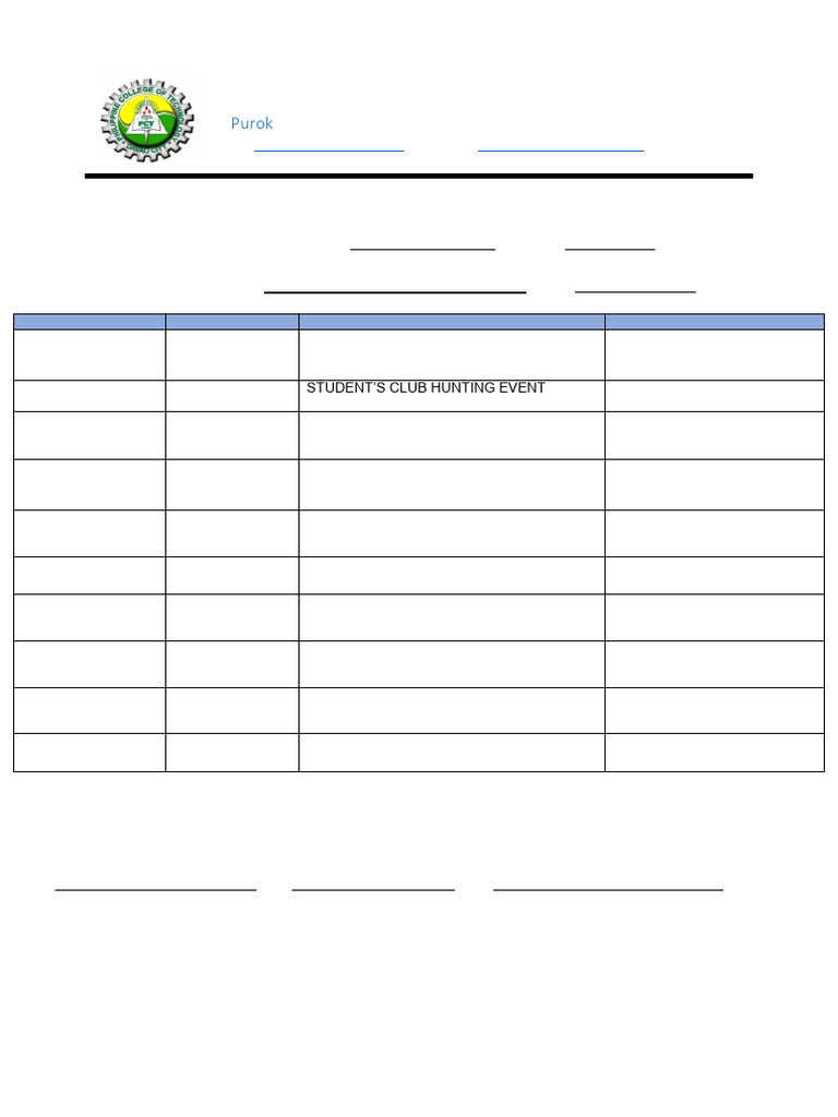 Baslan Accomplishment Report | PDF