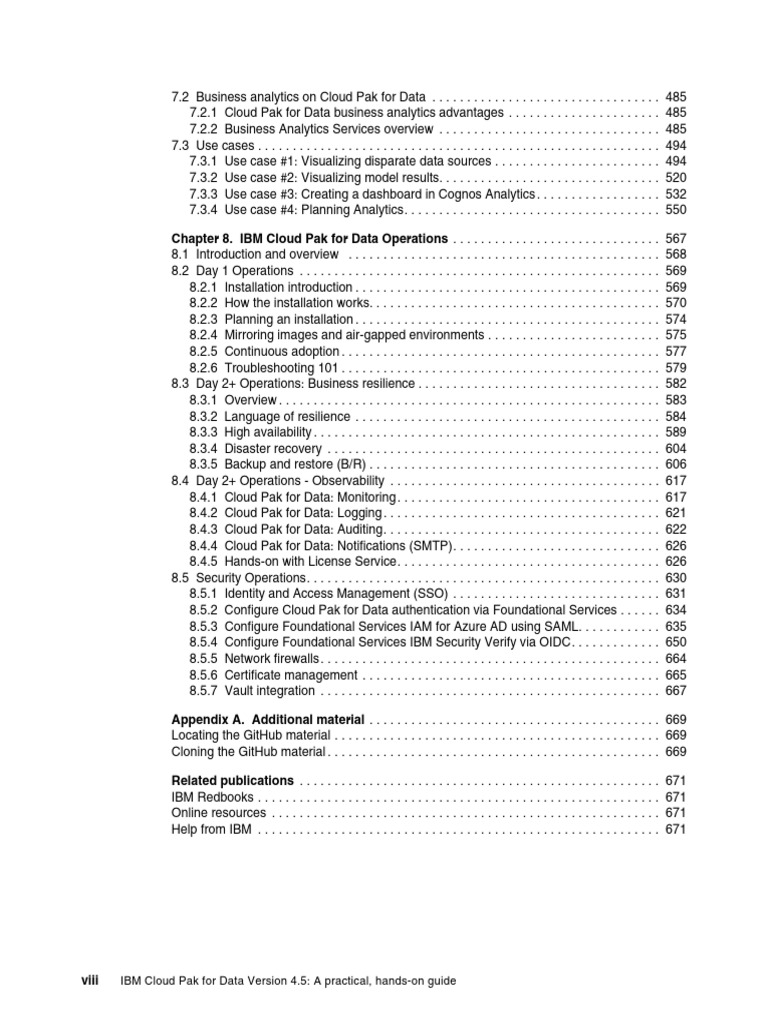 IBM Cloud Pak For Data Version 4.5: A Practical, Hands-On Guide | PDF
