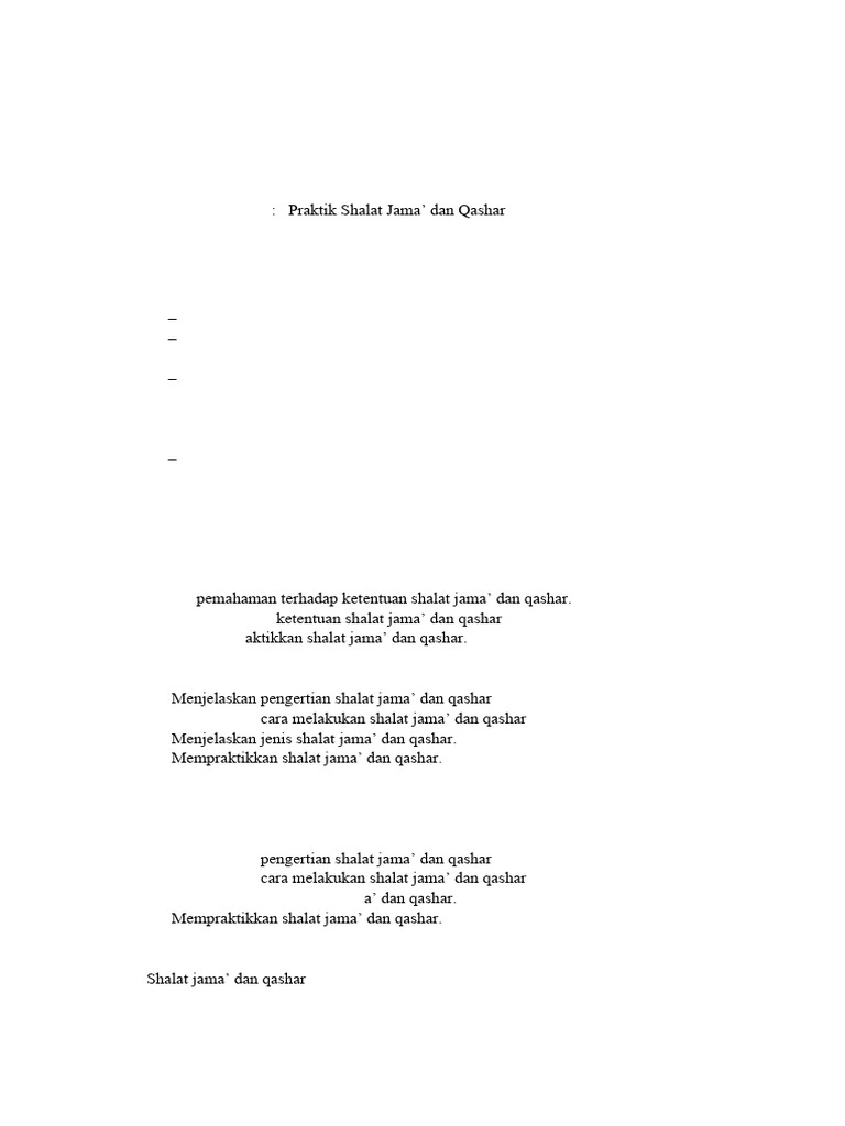 RPP Fiqih SMT 1 Kelas 3 Ke-5 | PDF