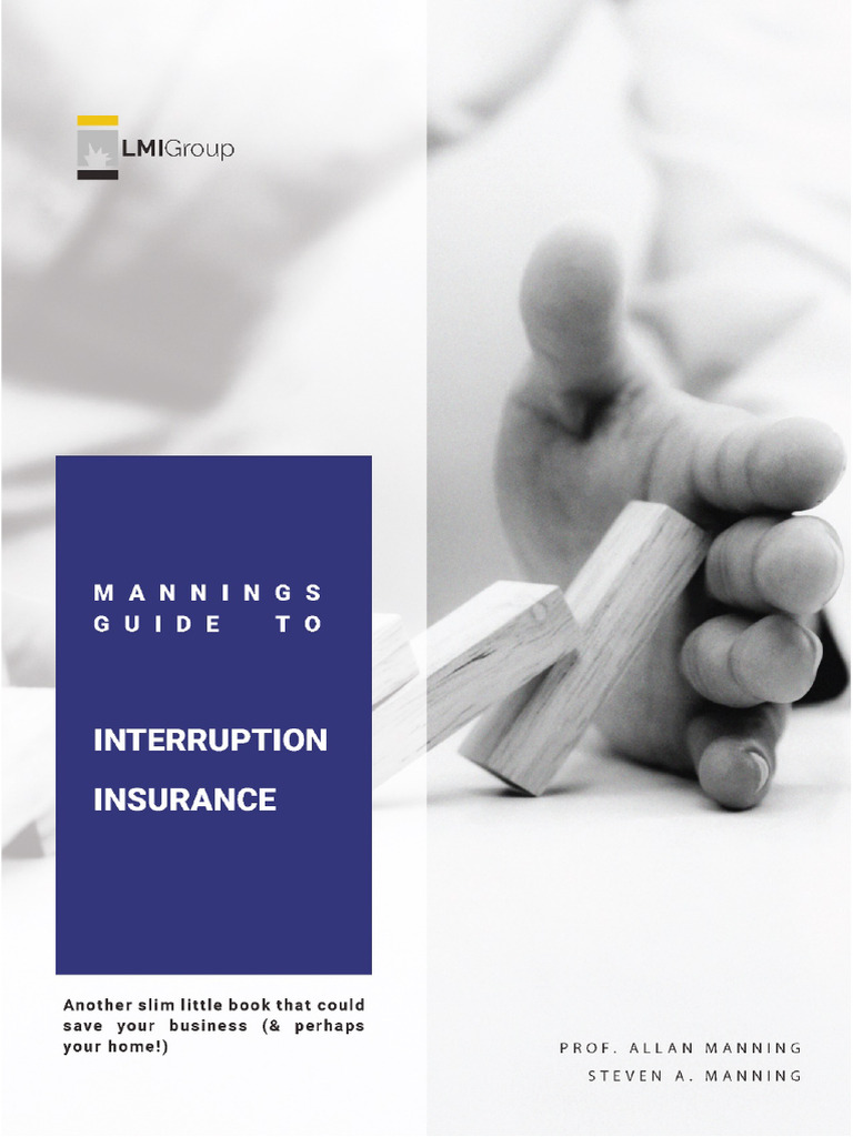 InterruptionInsurance A5 | PDF