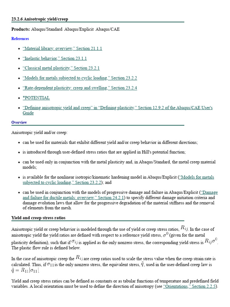 Aniso | PDF