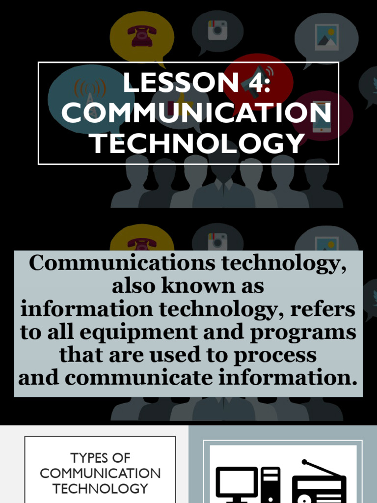 Communication Technology | PDF