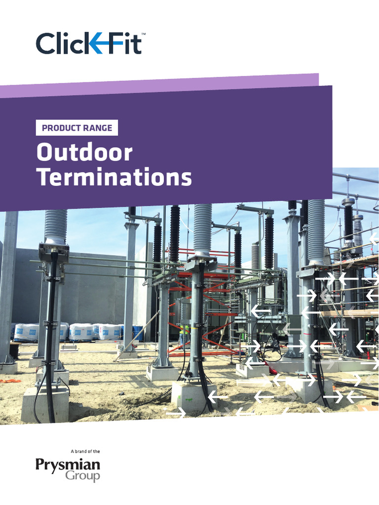 Click Fit Brochure Product Range Outdoor Terminations | PDF