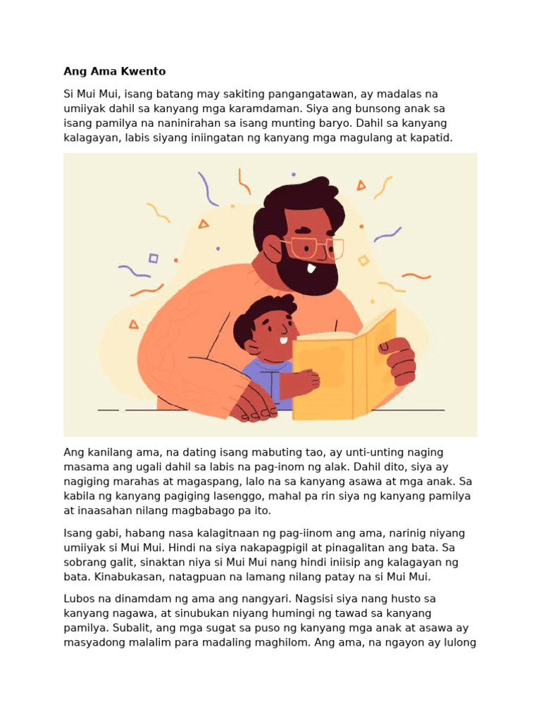 Ang Ama Kwento | PDF