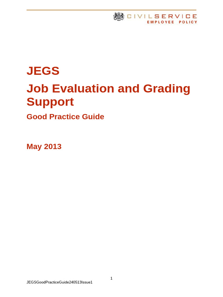 Jeg S Good Practice Guide 240513 Issue 1 | PDF
