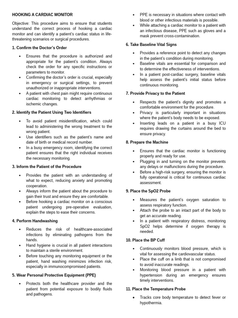 Ecg Cardiac | PDF