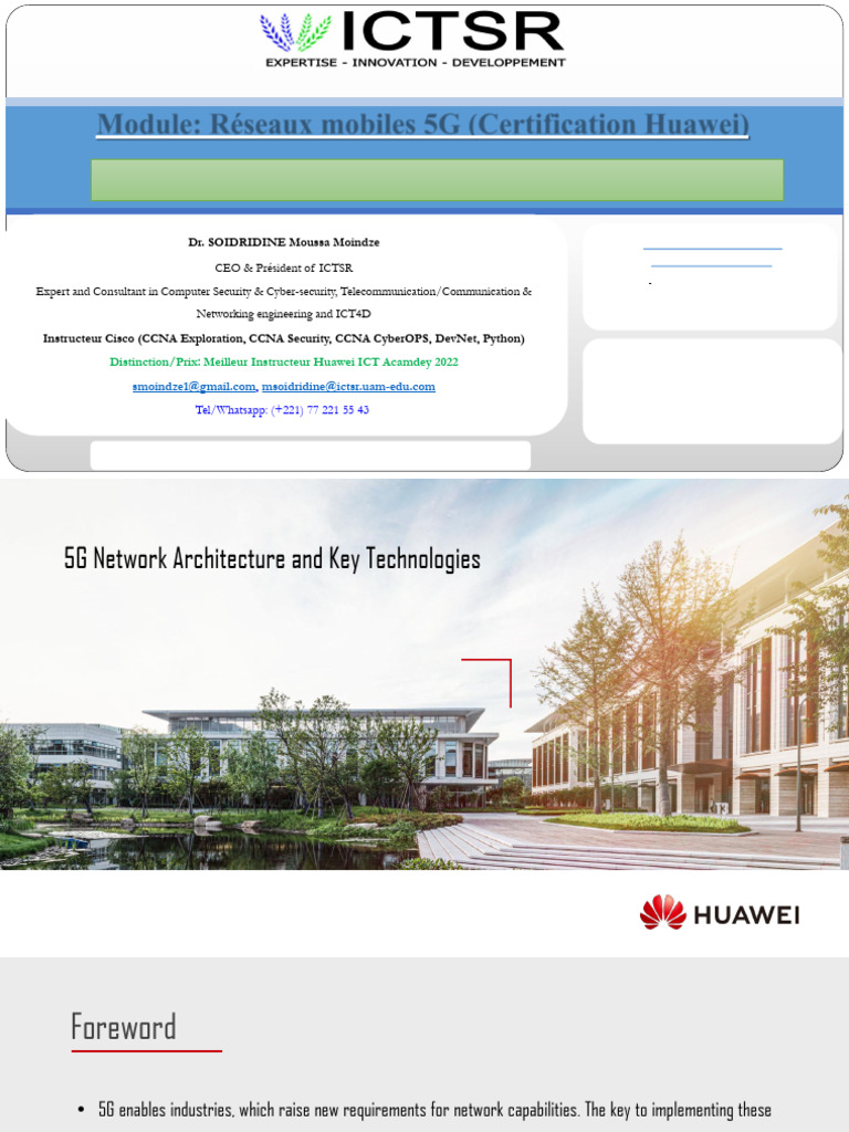 02 5g Network Architecture And Key Technologies 2 0 Pdf