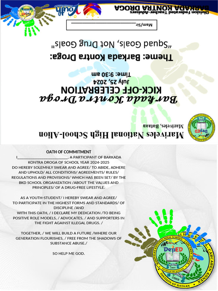BKD Program For Kick Off Celebration 2024 | PDF