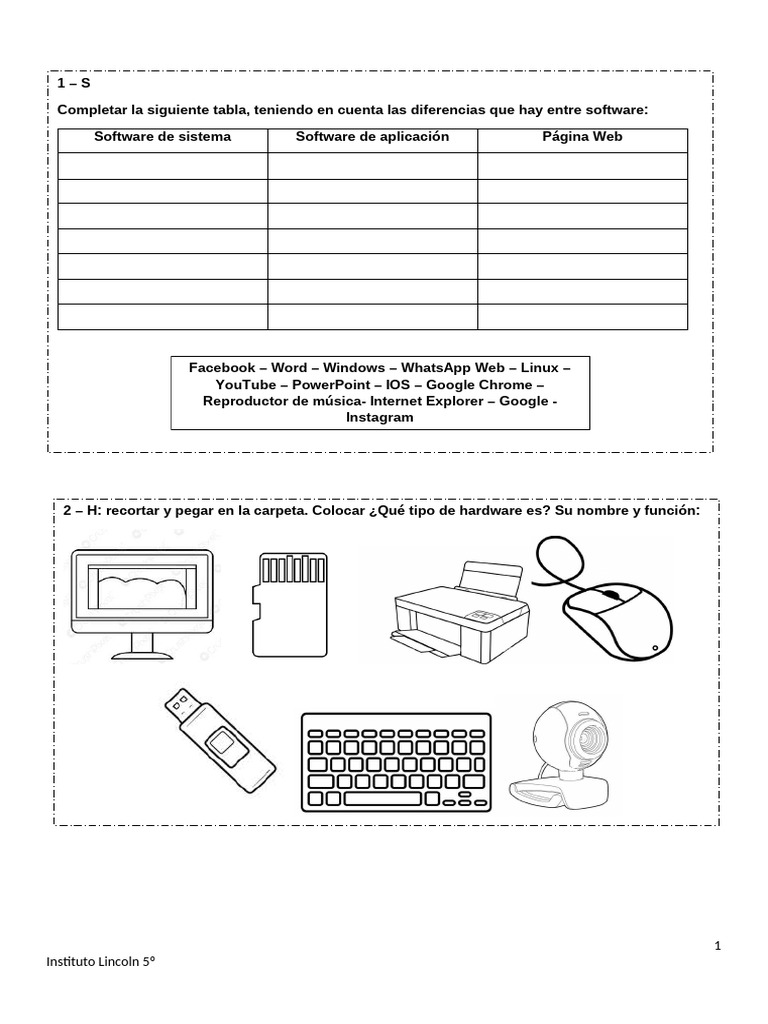 Cuadernillo de Computación para Primaria | PDF | Hardware de la ...