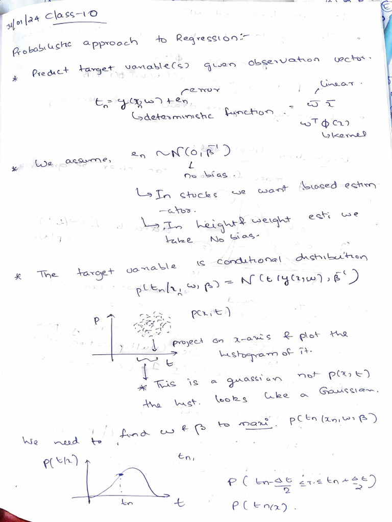 ML 10 Notes EE45 | PDF