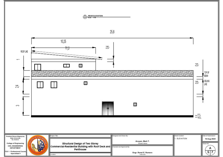 Rear Elevation | PDF