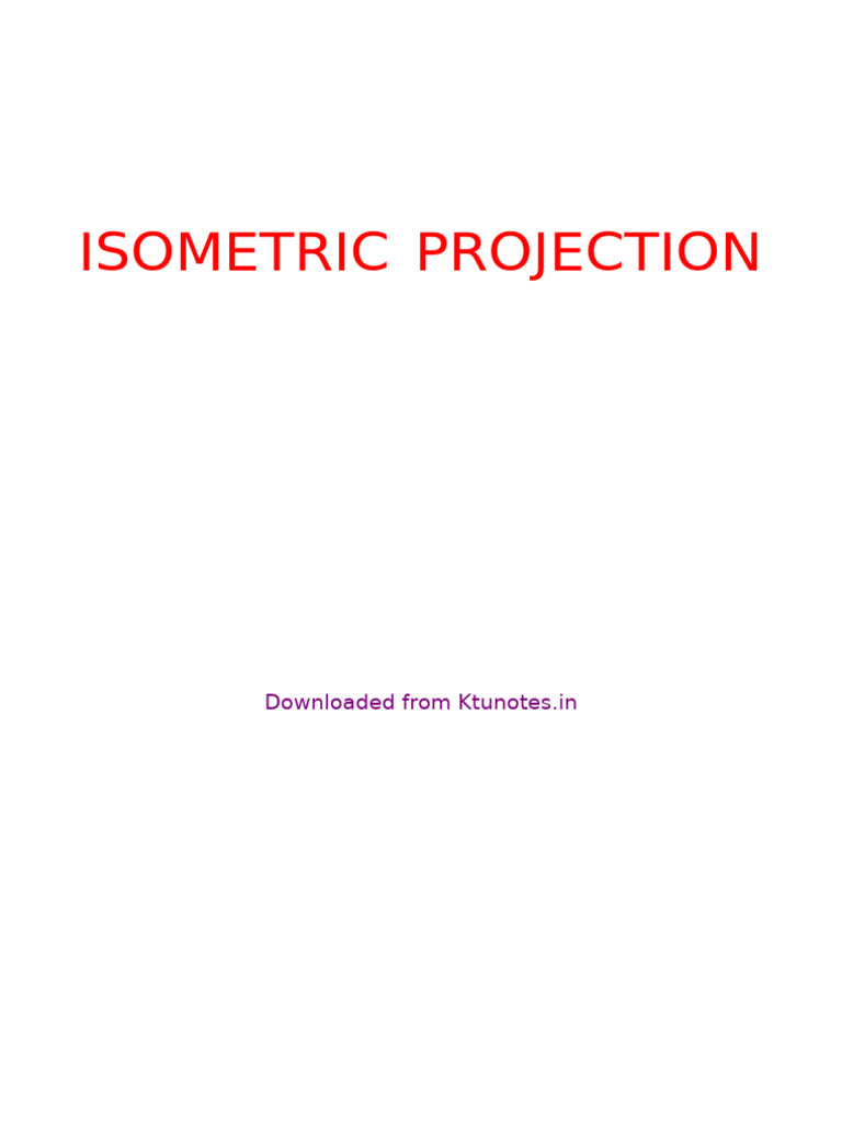 Isometric Projection Combine Of Two Solids Pdf