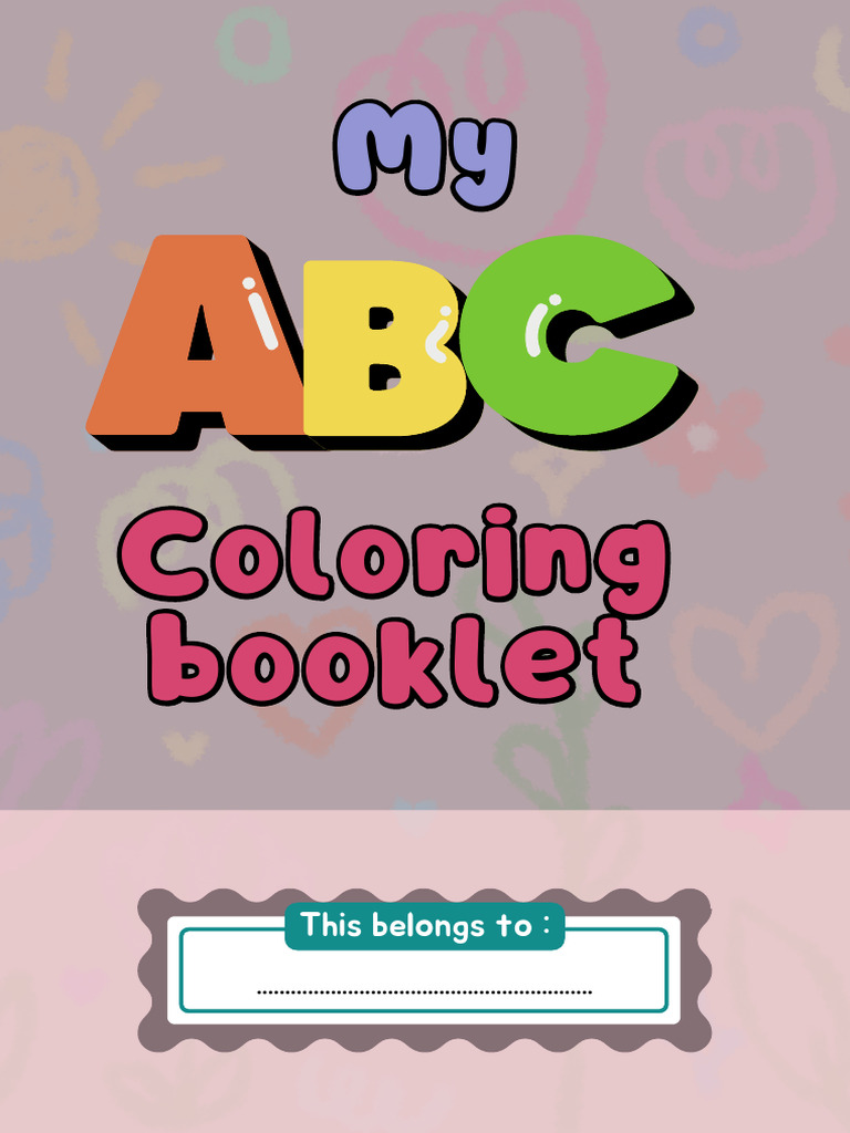 ABC Coloring Booklet | PDF