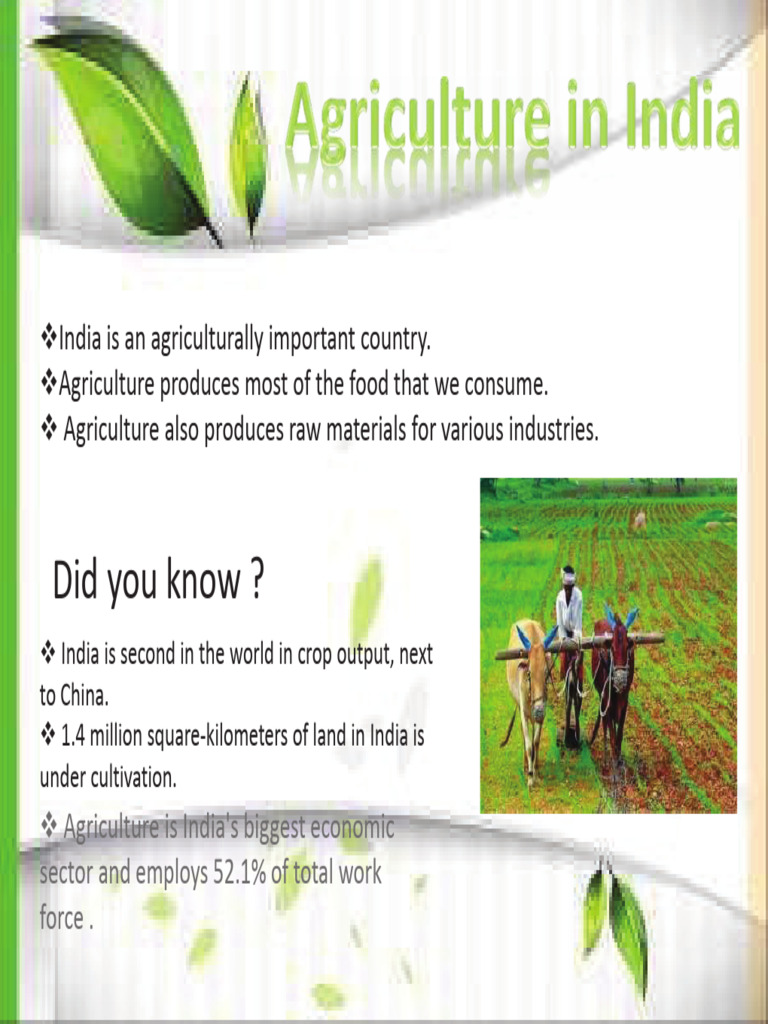 Agriculture | PDF