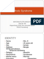 Nefrotic Syndrome Symptoms in a 45-Year-Old Woman