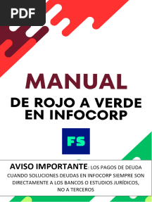 Manual - Cómo Salir de Infocorp