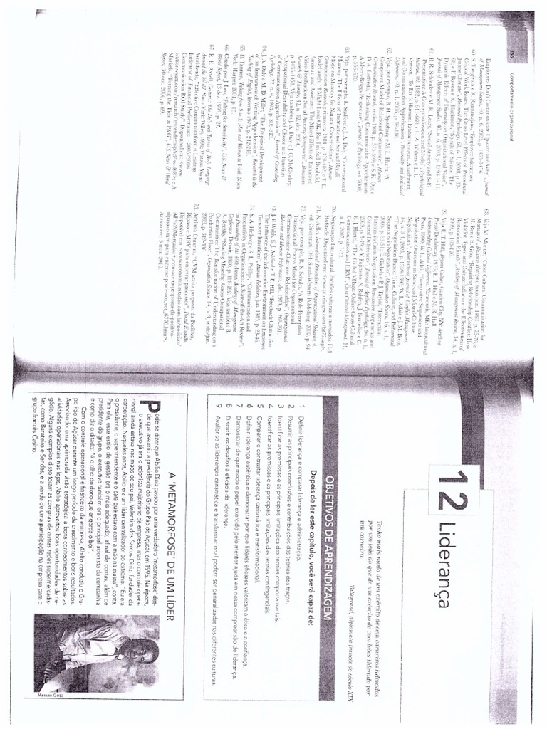 CAPTULO 12 Do Livro COMPORTAMENTO ORGANIZACIONAL - ROBBINS 2010 | PDF