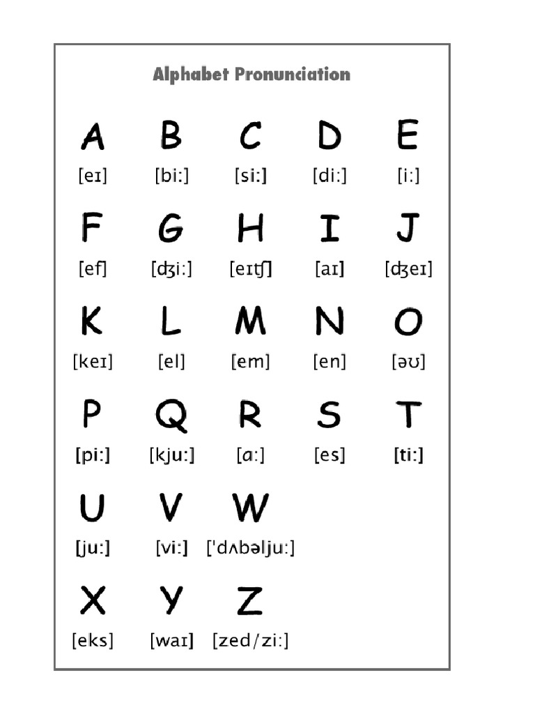 Alphabet | PDF