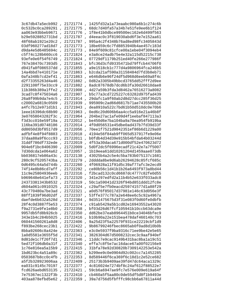 Pso Manifest | PDF