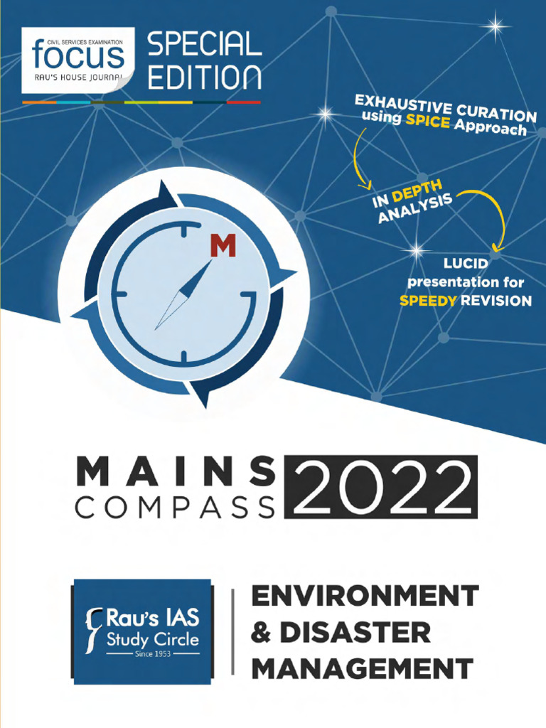 Rau S Mains Compass 2022 Environment Disaster Management | PDF