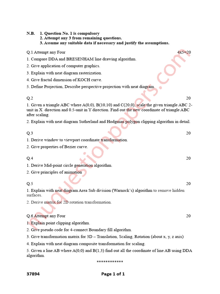 Be - Computer Engineering Aids - Semester 3 - 2023 - December ...