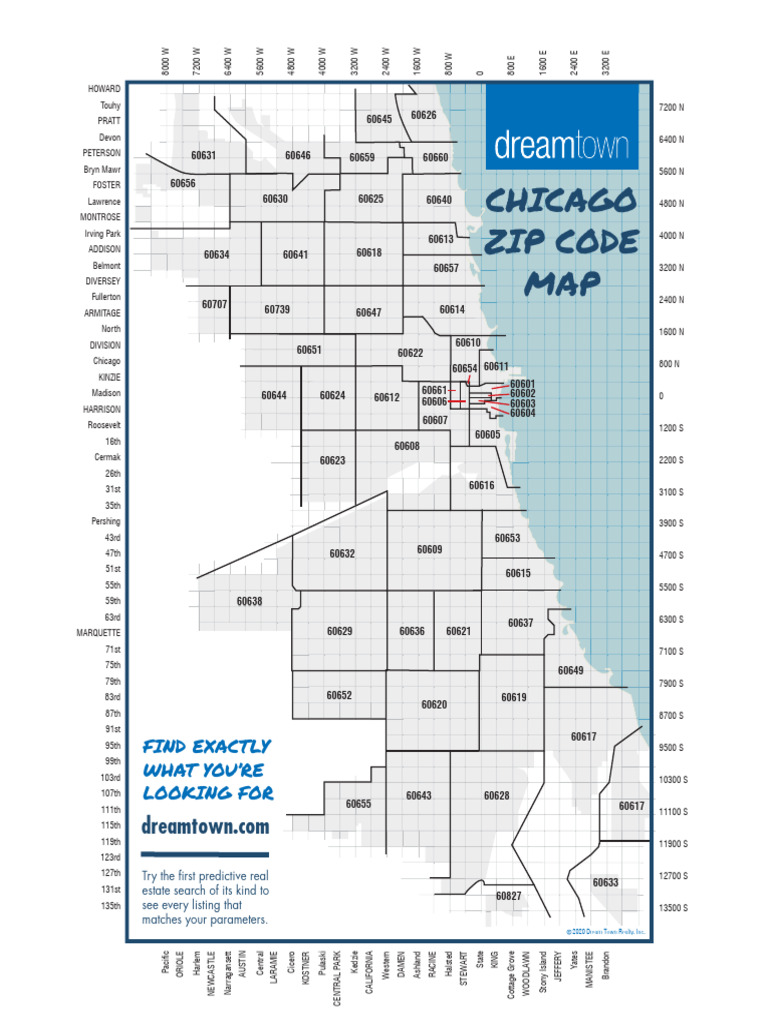 Chicago Zipcode Map | PDF