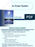 Electric Power System: ECEN 2060