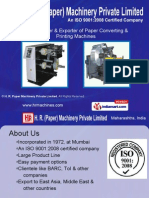 H. R. Paper Machinery Private Limited Maharashtra India