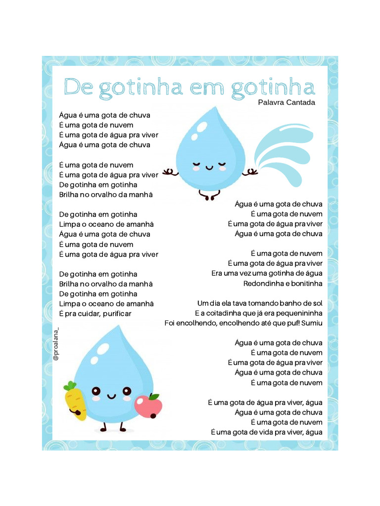 De Gotinha em Gotinha | PDF