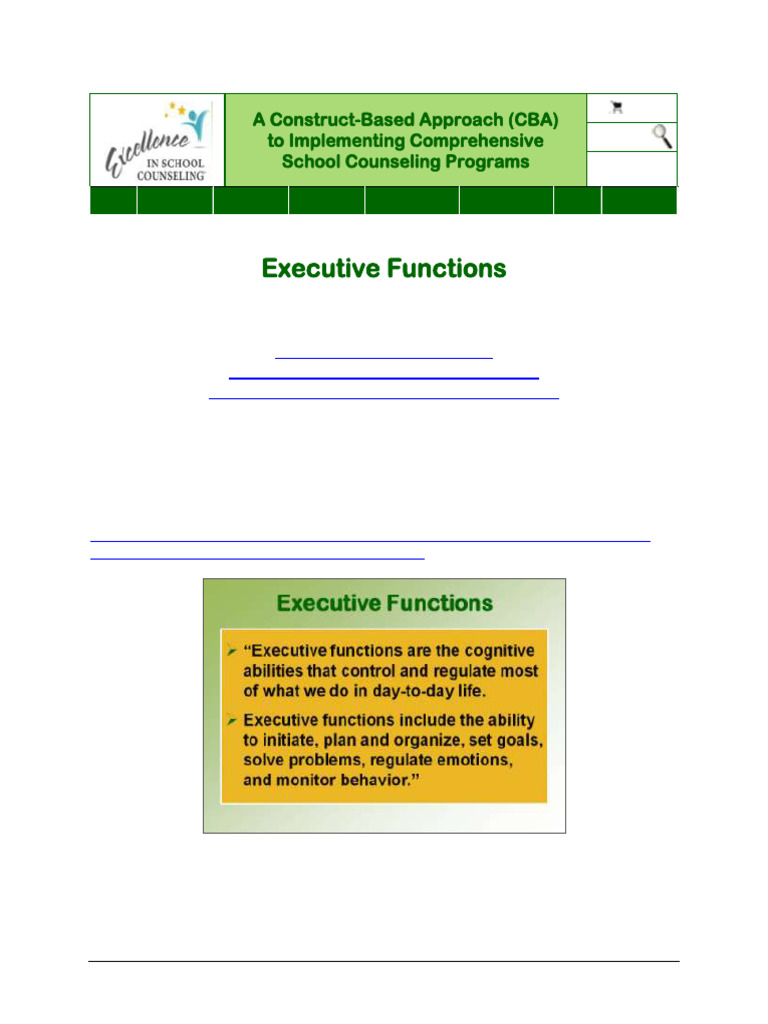 2.1.2.4 Executive Functions 5 1 16 | PDF