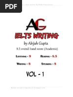 IELTS Writing Vol 1