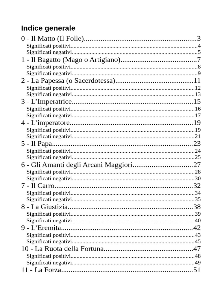 Arcani Maggiori | PDF