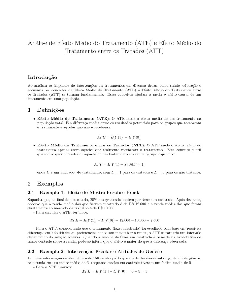 Resumo_ATT_e_ATE | PDF