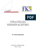 STRATEGJIAKRIMINALISTIKE