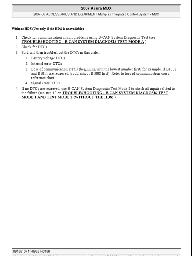 Check Dtc With Out Hds Pdf 