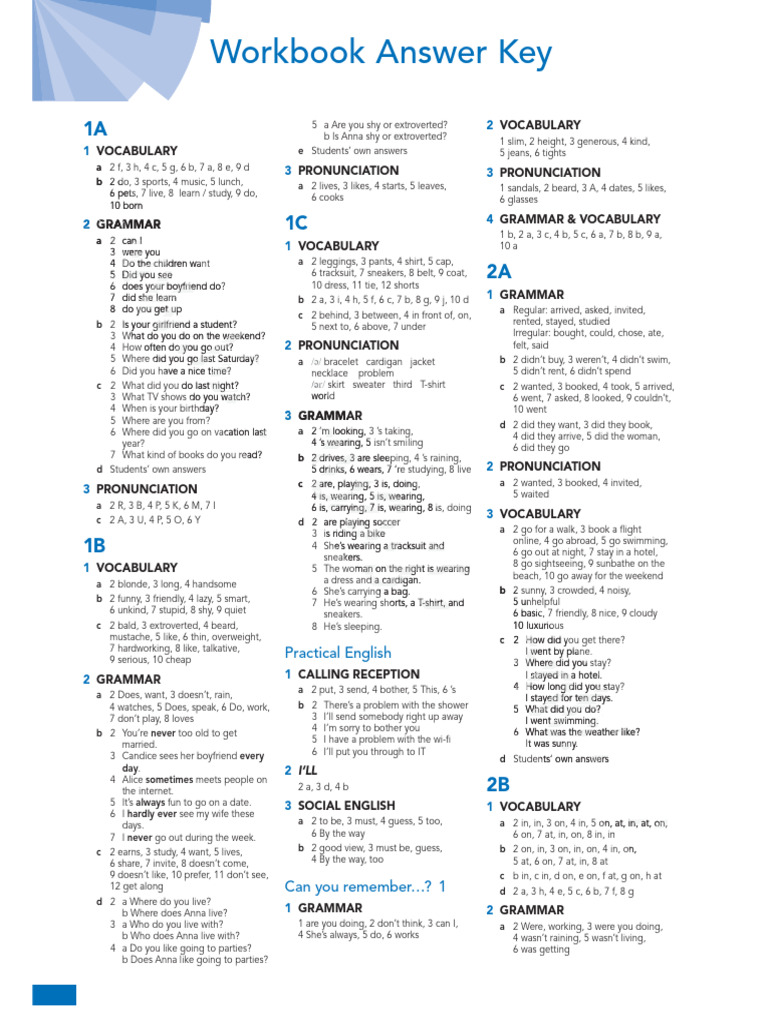 American-English-File-2-WB-Answer Key-3rd-Edition (WWW