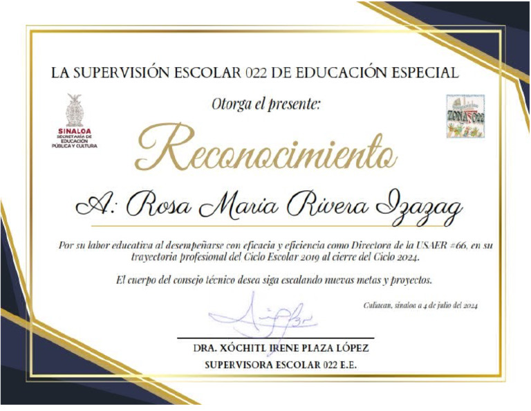 Diploma Rosa Maria Nuevo | PDF