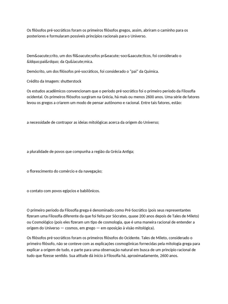 Introdução A Filosofia Pdf Science Filosofia Grega Antiga