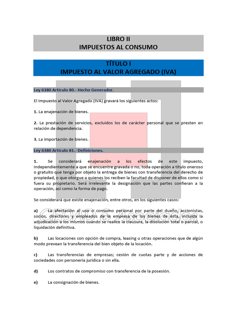 El Iva en La Reforma | PDF