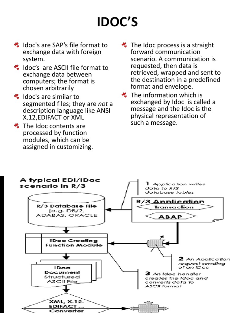 IDOCS File Format Information