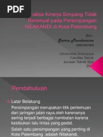 Download Analisa Kinerja Simpang Tidak Bersinyal Pada an NILAKANDI by Anggie Lingga Wijaya SN76287352 doc pdf