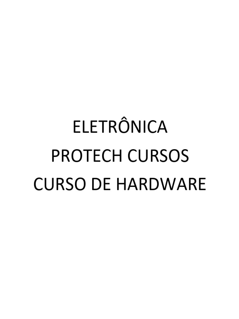 98 Postila de Eletronica | PDF