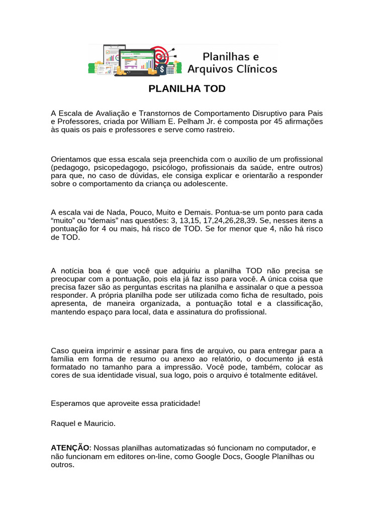 TOD v3 | PDF