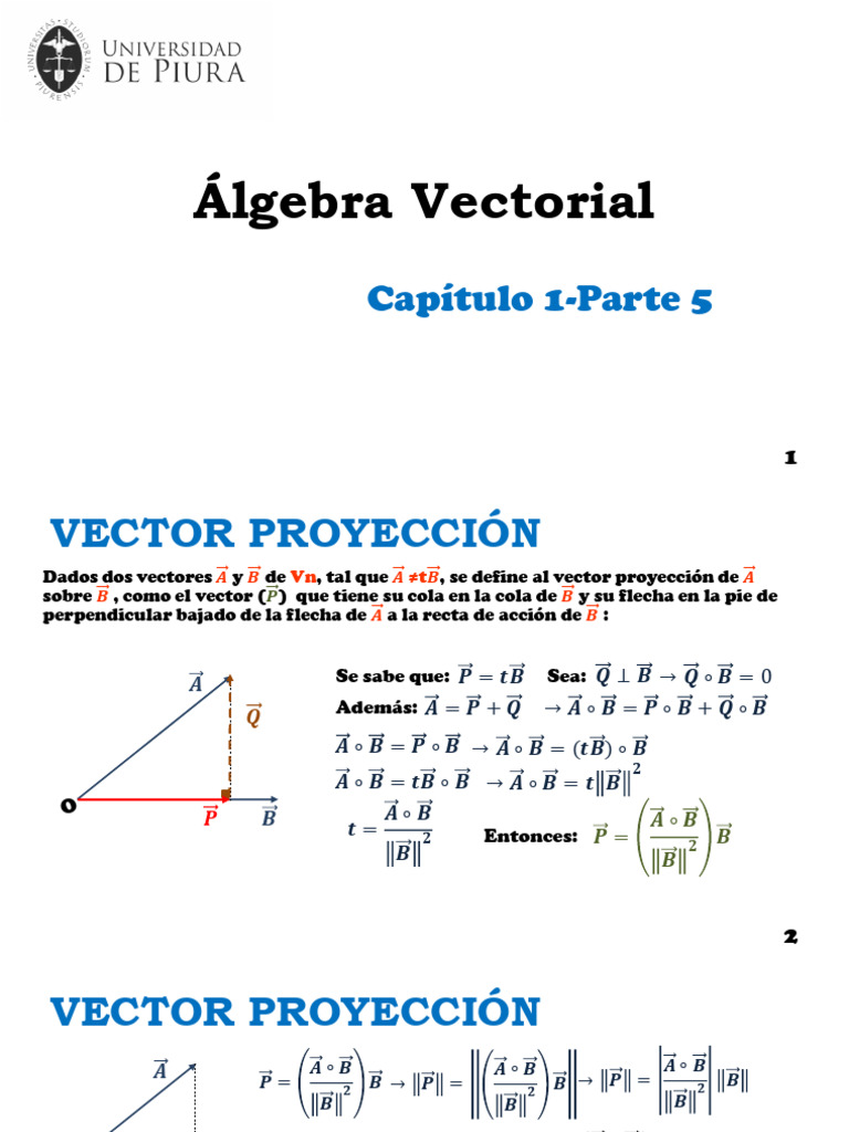 Álgebra vectorial 2 | PDF