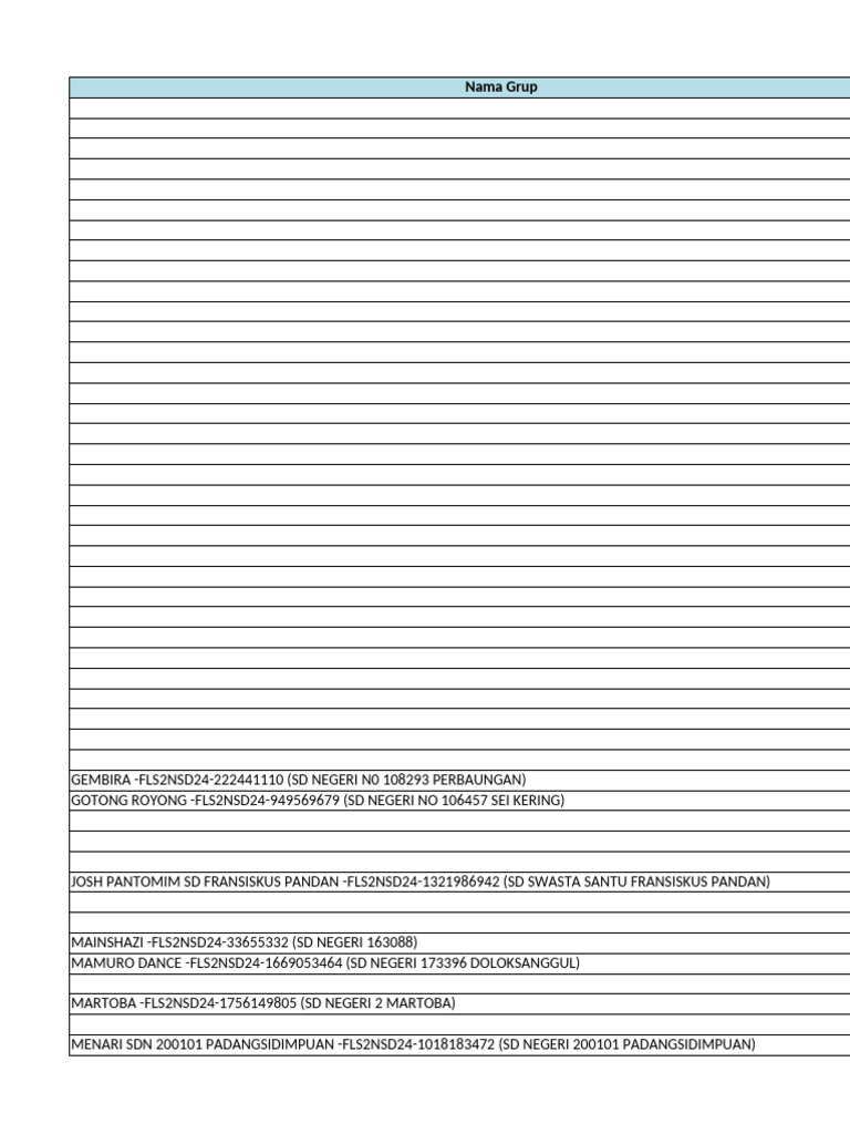Excel | PDF
